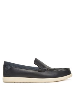 Mokasyny Clarks Bratton Loafer 26181278 Granatowy ze sklepu eobuwie.pl w kategorii Mokasyny męskie - zdjęcie 182103295