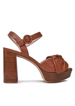 Sandały Ted Baker 263175 Brązowy ze sklepu eobuwie.pl w kategorii Sandały damskie - zdjęcie 182103358