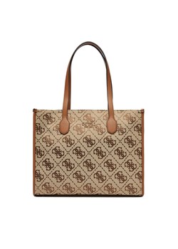 Torebka Guess HWJO86 65240 Brązowy ze sklepu eobuwie.pl w kategorii Torby Shopper bag - zdjęcie 182103378