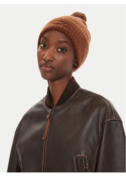 Czapka Calvin Klein Embroidery Airy K60K612586 Brązowy ze sklepu eobuwie.pl w kategorii Czapki zimowe damskie - zdjęcie 182103497