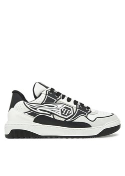 Sneakersy PHILIPP PLEIN SAES MSC4017 PLE010N0102 Biały ze sklepu eobuwie.pl w kategorii Buty sportowe męskie - zdjęcie 182103579