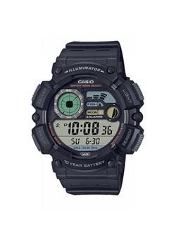 Zegarek Casio Digital Moonphase WS-1500H-1AVEF Granatowy ze sklepu eobuwie.pl w kategorii Zegarki - zdjęcie 182103666