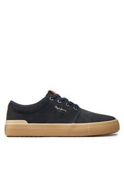 Sneakersy Pepe Jeans Ben Low PMS31071 Granatowy ze sklepu eobuwie.pl w kategorii Trampki męskie - zdjęcie 182103789