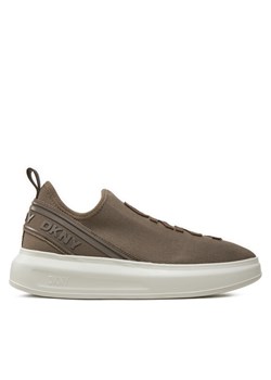 Sneakersy DKNY Jonas K4403462 Brązowy ze sklepu eobuwie.pl w kategorii Buty sportowe damskie - zdjęcie 182103887