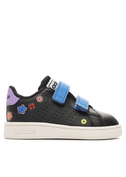 Sneakersy adidas Advantage Shoes Kids IE7457 Czarny ze sklepu eobuwie.pl w kategorii Trampki dziecięce - zdjęcie 182103906