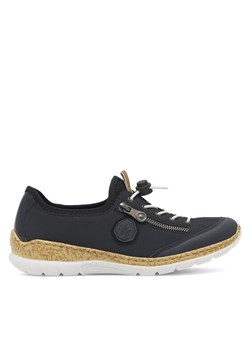 Sneakersy Rieker N4263-14 Granatowy ze sklepu eobuwie.pl w kategorii Półbuty damskie - zdjęcie 182103966