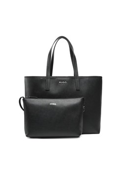 Torebka Hugo 50485099 Czarny ze sklepu eobuwie.pl w kategorii Torby Shopper bag - zdjęcie 182103976