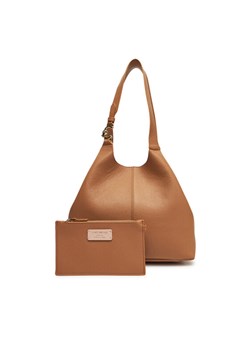 Torebka Coccinelle E1 SHA 11 02 01 Brązowy ze sklepu eobuwie.pl w kategorii Torby Shopper bag - zdjęcie 182104056