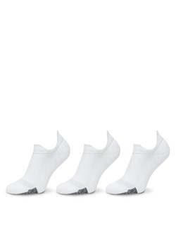 Zestaw 3 par niskich skarpet unisex Under Armour 1387052 Biały ze sklepu eobuwie.pl w kategorii Skarpetki damskie - zdjęcie 182104098