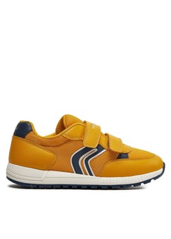 Sneakersy Geox J Alben Boy J459EC 01454 C2PF4 D Żółty ze sklepu eobuwie.pl w kategorii Buty sportowe dziecięce - zdjęcie 182104249