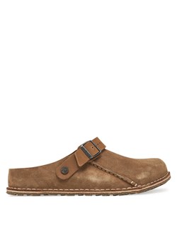 Klapki Birkenstock Lutry Premium 1025293 Beżowy ze sklepu eobuwie.pl w kategorii Klapki męskie - zdjęcie 182104325
