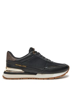 Sneakersy MICHAEL Michael Kors Nova Trainer 43R5NOFS1L Czarny ze sklepu eobuwie.pl w kategorii Buty sportowe damskie - zdjęcie 182104385