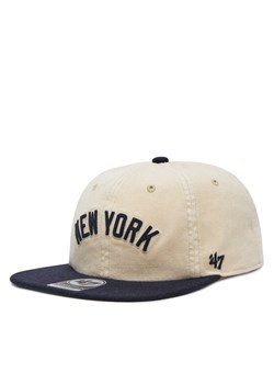 Czapka z daszkiem 47 Brand MLB New York Yankees Fieldstone ’47 CAPTAIN RL B-FLDST17HTP Biały ze sklepu eobuwie.pl w kategorii Czapki z daszkiem damskie - zdjęcie 182104476