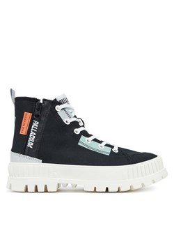 Sneakersy Palladium Pallashock Backzip 2 94469-008-M Czarny - id: 0000305167545 - marki Palladium - 182104736 Sneakersy Palladium Pallashock Backzip 2 94469-008-M Czarny ze sklepu eobuwie.pl w kategorii Buty sportowe damskie - zdjęcie 182104736