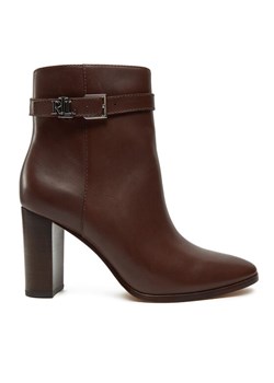 Botki LAUREN RALPH LAUREN 802937808003 Brązowy ze sklepu eobuwie.pl w kategorii Botki - zdjęcie 182104759