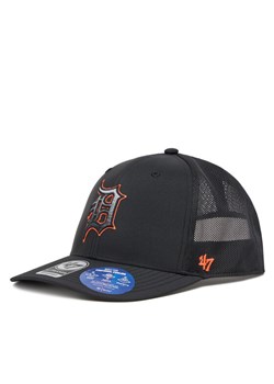 Czapka z daszkiem 47 Brand MLB Detroit Tigers Volcanic ’47 TRUCKER B-VOLCT09BBP Czarny ze sklepu eobuwie.pl w kategorii Czapki z daszkiem męskie - zdjęcie 182104928