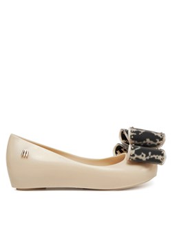 Baleriny Melissa Ultragirl Classic Bow 35966 Beżowy ze sklepu eobuwie.pl w kategorii Balerinki dziecięce - zdjęcie 182104956