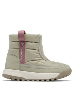 Śniegowce Columbia Youth Snowtrot Mid 2078911 Zielony ze sklepu eobuwie.pl w kategorii Buty zimowe dziecięce - zdjęcie 182105026