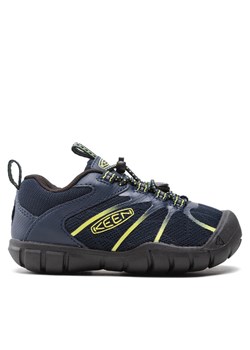 Trekkingi Keen Chandler 2 Cnx 1026498 Granatowy ze sklepu eobuwie.pl w kategorii Buty trekkingowe dziecięce - zdjęcie 182105139