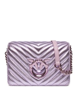 Torebka Pinko Love Click Mini 100067 A1JE WWGB Fioletowy ze sklepu eobuwie.pl w kategorii Kopertówki - zdjęcie 182105328