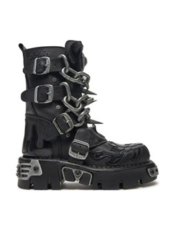 Glany NEW ROCK M-727-S5 Czarny ze sklepu eobuwie.pl w kategorii Workery damskie - zdjęcie 182105337