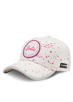 Czapka z daszkiem Capslab Barbie Cap CL/BA1/2/CB/BAR2 Biały ze sklepu eobuwie.pl w kategorii Czapki z daszkiem damskie - zdjęcie 182105339