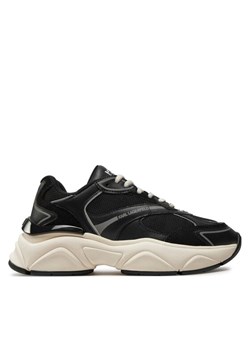 Sneakersy KARL LAGERFELD KL65624 Czarny ze sklepu eobuwie.pl w kategorii Buty sportowe damskie - zdjęcie 182105365