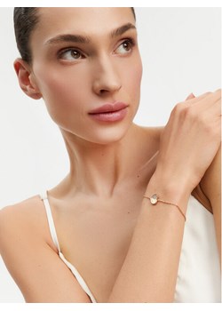 Bransoletka Guess Lovely Guess JUBB03 036JW Żółte złocenie ze sklepu eobuwie.pl w kategorii Bransoletki - zdjęcie 182105406