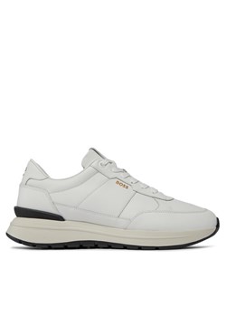 Sneakersy Boss Jace Runn 50512264 Biały ze sklepu eobuwie.pl w kategorii Buty sportowe męskie - zdjęcie 182105499