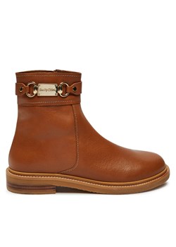 Botki See By Chloé Signature SB43034A Beżowy ze sklepu eobuwie.pl w kategorii Botki - zdjęcie 182105798