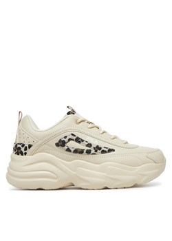 Sneakersy Fila SKYE PLATFORM FFW0591_73168 Beżowy ze sklepu eobuwie.pl w kategorii Buty sportowe damskie - zdjęcie 182105819