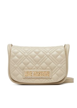 Torebka LOVE MOSCHINO JC4139PP1MLA0110 Écru ze sklepu eobuwie.pl w kategorii Listonoszki - zdjęcie 182105876