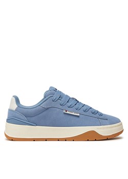 Sneakersy Tommy Jeans Tjw Skate Sneaker EN0EN02677 Niebieski ze sklepu eobuwie.pl w kategorii Buty sportowe damskie - zdjęcie 182105907