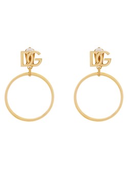 Klipsy Dolce&Gabbana WEQ6M3 W1111 ZOO00 Złoty ze sklepu eobuwie.pl w kategorii Kolczyki - zdjęcie 182106165