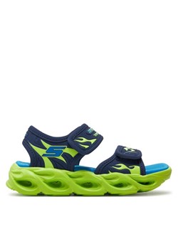 Sandały Skechers Thermo-Splash-Heat Tide 400102L/NVLM Granatowy ze sklepu eobuwie.pl w kategorii Sandały dziecięce - zdjęcie 182106367