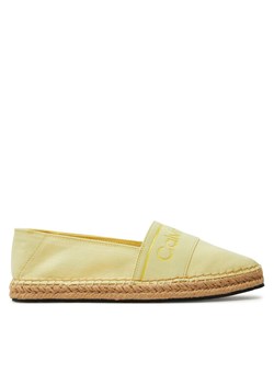 Espadryle Calvin Klein Espadrille He HW0HW01918 Żółty ze sklepu eobuwie.pl w kategorii Espadryle damskie - zdjęcie 182106576