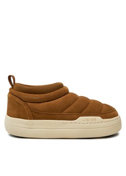 Botki Moon Boot Park Soft Suede 80D2470020 Brązowy ze sklepu eobuwie.pl w kategorii Śniegowce damskie - zdjęcie 182106635