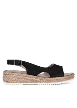 Sandały Lasocki WI16-3087-01 Czarny ze sklepu eobuwie.pl w kategorii Espadryle damskie - zdjęcie 182106646