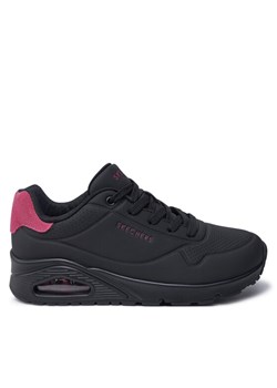 Sneakersy Skechers Uno - Pop Back 177092 Czarny ze sklepu eobuwie.pl w kategorii Buty sportowe damskie - zdjęcie 182106666