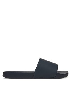 Klapki Calvin Klein Pool Slide W/ Ck Square HM0HM01754 Granatowy - id: 0000304827952 - marki Calvin Klein - 182106835 Klapki Calvin Klein Pool Slide W/ Ck Square HM0HM01754 Granatowy ze sklepu eobuwie.pl w kategorii Klapki męskie - zdjęcie 182106835