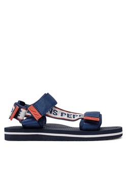 Sandały Pepe Jeans Pool One B PBS70063 Granatowy ze sklepu eobuwie.pl w kategorii Sandały dziecięce - zdjęcie 182106887
