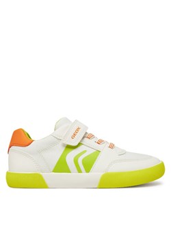 Sneakersy Geox J Gisli J555CD 5410 C0551 M Biały - id: 0000304619830 - marki Geox - 182107038 Sneakersy Geox J Gisli J555CD 5410 C0551 M Biały ze sklepu eobuwie.pl w kategorii Buty sportowe dziecięce - zdjęcie 182107038