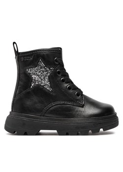 Kozaki Geox B Kiddartah Girl B465YA 085EW C9999 M Czarny ze sklepu eobuwie.pl w kategorii Buty zimowe dziecięce - zdjęcie 182107095