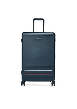 Walizka średnia Tommy Hilfiger AU0AU01974 Czarny ze sklepu eobuwie.pl w kategorii Walizki - zdjęcie 182107158