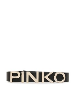 Pasek Damski Pinko Love Letter H4 102135 A1A8 Czarny ze sklepu eobuwie.pl w kategorii Paski damskie - zdjęcie 182107227