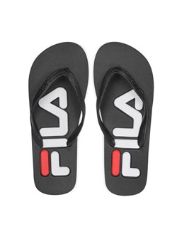 Japonki Fila Troy Slipper Wmn FFW0005.80010 Czarny ze sklepu eobuwie.pl w kategorii Klapki damskie - zdjęcie 182107246