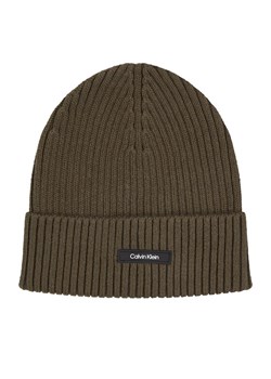 Czapka Calvin Klein Classic K50K512362 Zielony ze sklepu eobuwie.pl w kategorii Czapki zimowe męskie - zdjęcie 182107289