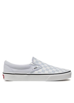 Tenisówki Vans Classic Slip On VN0A2Z41CHA1 Błękitny ze sklepu eobuwie.pl w kategorii Trampki damskie - zdjęcie 182107295