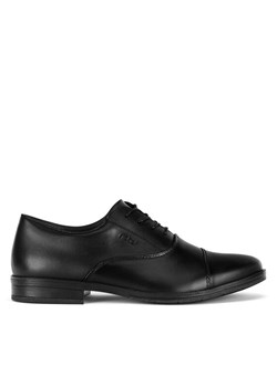 Półbuty Rieker 10317-00 Czarny ze sklepu eobuwie.pl w kategorii Buty eleganckie męskie - zdjęcie 182107395