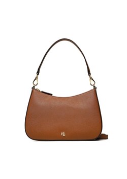 Torebka Lauren Ralph Lauren Danni 26 431883768007 Brązowy ze sklepu eobuwie.pl w kategorii Torebki bagietki - zdjęcie 182107439